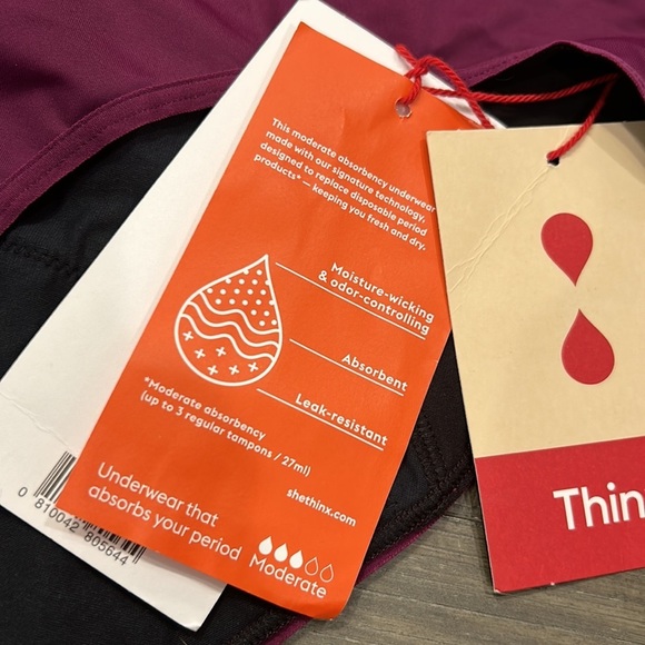NWT! Bundle of (2) Thinx Panties - Picture 6 of 10